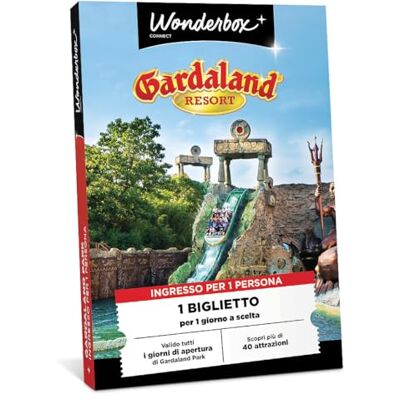 WONDERBOX Connect Cofanetto Regalo Gardaland Park 1 Giorni para 1 pers. WONDERBOX Connect Cofanetto Regalo Gardaland Park 1 Giorni para 1 pers.