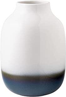 Villeroy & Boch like.by  Lave Home, Vaso Nek grande, 2700 ml, Porcellana Premium, bianco/blu