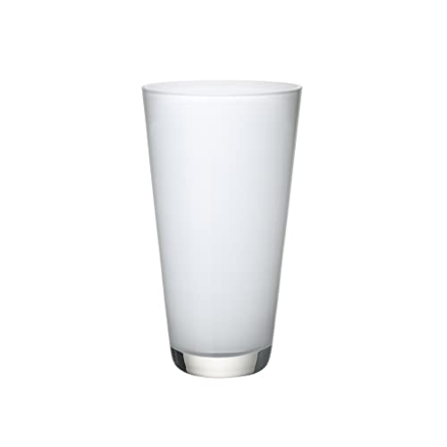 Villeroy & Boch Verso Vaso Piccolo Arctic Breeze, 25 cm, Vetro, Bianco