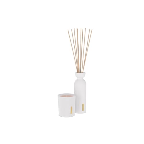 RITUALS Cofanetto Regalo The Ritual of Sakura – Candela profumata e profumatore per ambienti con bastoncini all'aroma di latte di riso e fiori di ciliegio – Set regalo con fragranza dolce e delicata