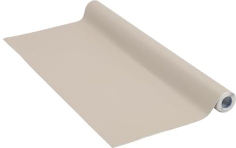 Venilia Klebefolie Unimatt taupe 67,5 cm x 200 cm Pellicole opache in tinta unita Talpa, adesivo, decorativo, foglio autoadesivo, PVC, senza ftalati, 2 m, spessore 0,16mm, , 67,5 cm x 2m