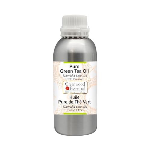 Greenwood Essential Greenwood essenziale puro olio di tè verde (Camellia sinenses) di grado terapeutico naturale spremuto a freddo (senza profumo) 1250ml (42 Ounces)