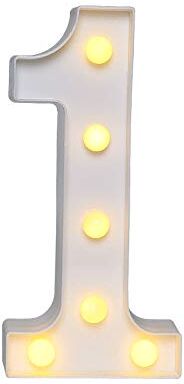 Generic Segnale luci a LED, luce bianca calda, luci a LED, luci notturne a batteria, per confessioni, matrimoni, compleanni, Natale, casa, bar, decorazione