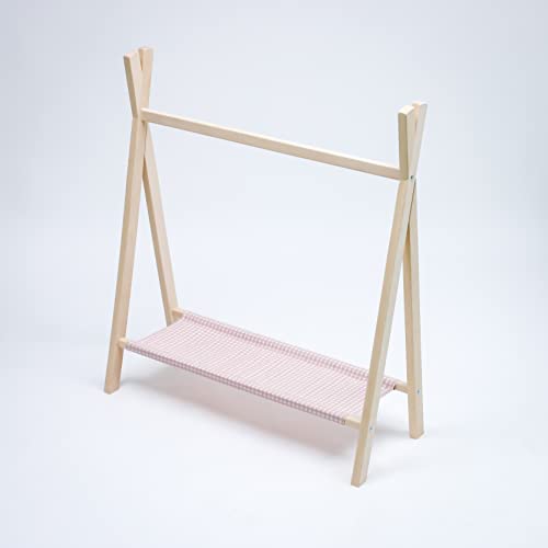 Plastimyr the good wood by  Appendiabiti per bambini, in legno, 91 x 35 x 104 cm