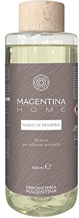 Generico Erboristeria Magentina Linea Home (Radici di Zenzero, Ricarica Diffusore 500ml)