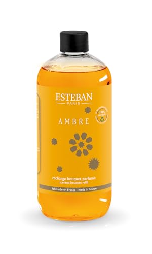 ESTEBAN PARIS Ricarica di profumo 500ml AMBRA per bouquet e diffusore in ceramica AMB-085