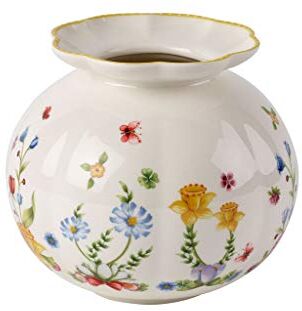 Villeroy & Boch Spring Awakening Vaso Giallo,Verde, Vaso elegante, Pasqua Decorazioni, Regalo Pasqua, Porcellana Premium