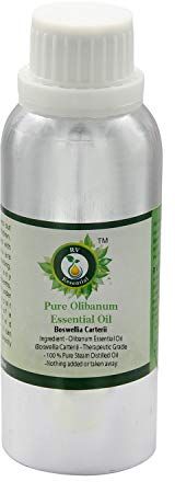 R V Essential Olio essenziale olibano puro- 300ml (10oz) Boswellia Carterii (100% Puro e Naturale Steam Distilled) Pure Olibanum Essential Oil