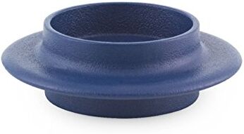 Normann Copenhagen Heima Portacandela Altezza 4,3 cm, Ø 13 cm, Colore: Blu Scuro