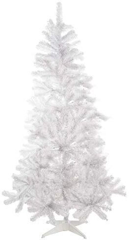 Ciao Albero San Candido bianco (210 cm) con base in metallo