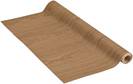 Venilia Pellicola adesiva Perfect Fix, Effetto Legno Rovere medio, 45cm x 2m, Spessore 150μ, Pellicola autoadesiva per mobili o cucina, carta da parati, PVC senza ftalati, Prodotto in UE