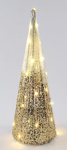 Flair Flower Piramide natalizia a forma di piramide a LED, per Natale, albero di Natale, albero di Natale, coni illuminati, piramide, coni, decorazione natalizia, decorazione per interni