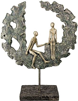 Gilde Scultura decorativa in resina – regalo di nozze per donne decorazione soggiorno – altezza 31,5 cm