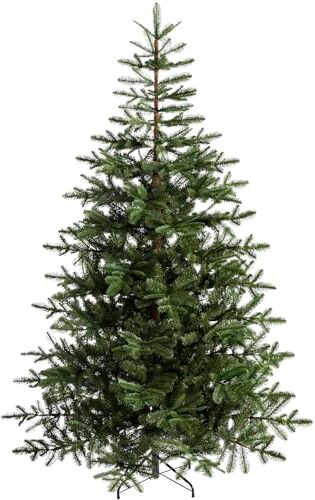 WeRChristmas Nordmann abete albero di Natale, plastica, verde, 1,8 m/1.8 m, plastica, Green, 7 feet/2.1 m