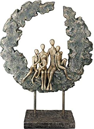 Gilde Scultura decorativa in resina – Decorazione soggiorno regalo di compleanno per donne – Altezza 32,5 cm