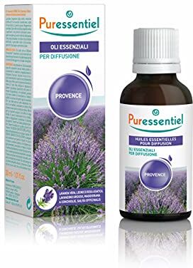 Puressentiel Provence Miscela di Oli Essenziali per Diffusione Atmosfera confortante con 5 oli essenziali OEBBD 100% puri e naturali Vegan e Cruelty Free 30 ml