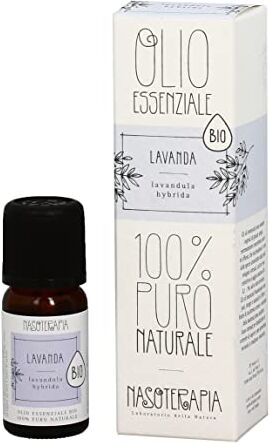 HP NASOTERAPIA Olio Essenziale di Lavanda BIO 100% Puro 10 ml