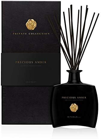 RITUALS Precious Amber Bacchette profumate grandi, 450 ml, bastoncini profumati per ambienti, 5 mesi di fragranza, inclusi panni per la cura del filabe, altri profumi a scelta