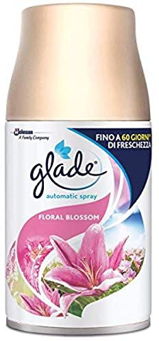 glade Automatic Spray Ricarica, Profumatore per Ambienti, Fragranza Floral Blossom, 1 Confezione da 1 Ricarica da 269 ml