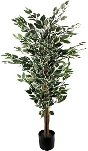 Leaf , Albero/pianta artificiale di  variegato, altezza naturale, in materiali misti, 130 cm