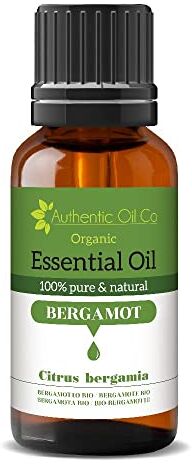 Authentic Oil Co Olio essenziale biologico di bergamotto puro e naturale, 10ml