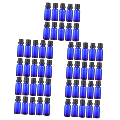 FRCOLOR Bottiglie Liquide 60 Pz bottiglia vuota di olio essenziale flaconi per campioni in vetro olio essenziale per diffusore contenitori bicchiere bottiglie secondarie di profumo mini