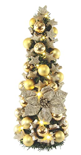 Flair Piramide natalizia a forma di piramide a LED, per Natale, albero di Natale, albero di Natale, coni illuminati, piramide, coni, decorazione natalizia, decorazione per interni e finestre