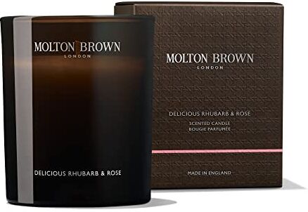 Molton Brown Delicious Rhubarb & Rose Candela profumata, 190 g