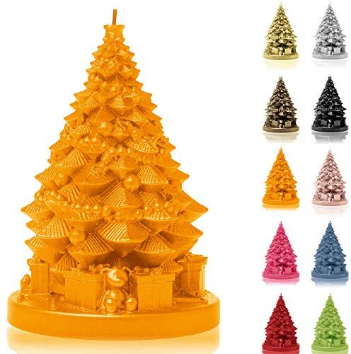 Candellana Christmass Tree with Gifts Candela Decorazione Natalizia Articoli Natalizi Candela Decorativa Candele Natalizie Regalo di Natale Regali Fatti a Mano