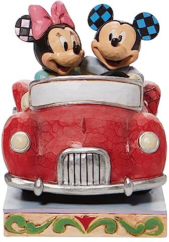 Disney Statuetta di Topolino e Minnie Cruising, altezza 13 cm