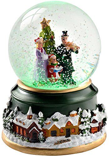 WeRChristmas -Palla di neve Carol Singer cambia di Natale, in plastica, colore: multicolore, 125 cm