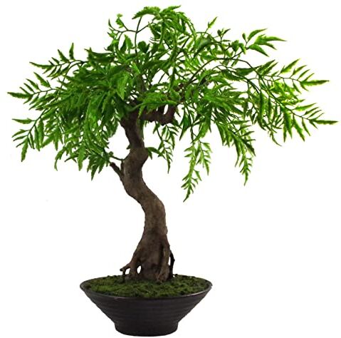 Leaf Albero artificiale, materiali misti,  Twisted Ficus, 45 cm