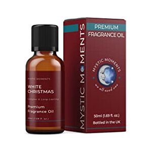 Mystic Moments Olio di fragranza di Natale bianco 50 ml perfetto per saponi, candele, bombe da bagno, bruciatori di olio, diffusori e articoli per la cura della pelle e dei capelli Mystic Moments Olio di fragranza di Natale bianco 50 ml perfetto per saponi, candele, bombe da bagno, bruciatori di olio, diffusori e articoli per la cura della pelle e dei capelli