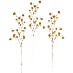 Pianta artificiale di cardo dorato I.GE.A. - Decorazioni invernali Pianta artificiale di cardo dorato I.GE.A. - Decorazioni invernali