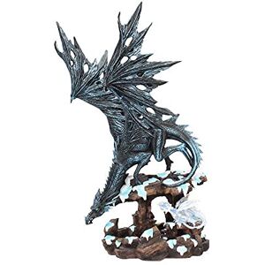 Nemesis Now Statuetta di Dragons Wisdom, 35 cm, Colore: Nero Nemesis Now Statuetta di Dragons Wisdom, 35 cm, Colore: Nero