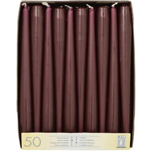 Papstar 50 candele da 2,2 cm di diametro, 25 cm, colore: viola Papstar 50 candele da 2,2 cm di diametro, 25 cm, colore: viola