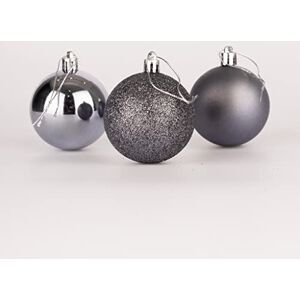 SHATCHI - 24Pcs 50mm - Grigio Scuro - Palle Infrangibili SHATCHI - 24Pcs 50mm - Grigio Scuro - Palle Infrangibili