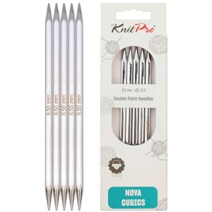 KnitPro Nova Cubics - Ottone 15cm - US10 ½ - Ago da maglia KnitPro Nova Cubics - Ottone 15cm - US10 ½ - Ago da maglia