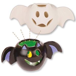 Portacandela Pipistrello in ceramica - Decorazioni Halloween Portacandela Pipistrello in ceramica - Decorazioni Halloween