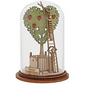 Enesco Kloche Campanello Decorativo in Vetro Buon Compleanno Enesco Kloche Campanello Decorativo in Vetro Buon Compleanno