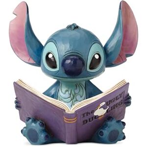 Enesco Jim Shore for , soprammobile Disney, Stitch con Libro, 14,6 cm Enesco Jim Shore for , soprammobile Disney, Stitch con Libro, 14,6 cm