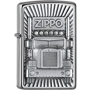 Zippo Strada Cromata Accendino in Metallo - Accendino Zippo Strada Cromata Accendino in Metallo - Accendino