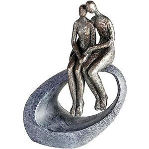 Casablanca modernes Design Casablanca – Scultura – Figura decorativa – Momento – Coppia – Poly – Marrone – 27 x 19 cm Casablanca modernes Design Casablanca – Scultura – Figura decorativa – Momento – Coppia – Poly – Marrone – 27 x 19 cm