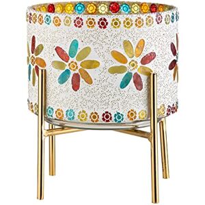 Gilde Lanterna - Decorazione floreale - 19 cm Gilde Lanterna - Decorazione floreale - 19 cm