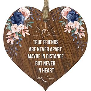 Stuff4 Targa in legno scuro a forma di cuore, regalo di compleanno per migliore amica, accessori decorativi fatti a mano, placche con citazioni, Natale, Babbo Natale segreto Stuff4 Targa in legno scuro a forma di cuore, regalo di compleanno per migliore amica, accessori decorativi fatti a mano, placche con citazioni, Natale, Babbo Natale segreto