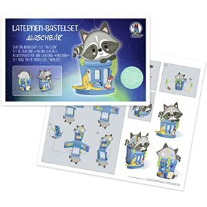URSUS Kit Artigianale per Lanterne a Forma di Procione, Set Completo per Realizzare la Propria Lanterna, Istruzioni Incluse, Ideale per processioni Festive URSUS Kit Artigianale per Lanterne a Forma di Procione, Set Completo per Realizzare la Propria Lanterna, Istruzioni Incluse, Ideale per processioni Festive