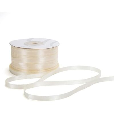 BARATTI Nastro Doppio Raso 03mm X 100 Metri per Artigianato, Natale, Decorazioni, Adatto Per confezionare Regali, Feste di Compleanno, Matrimoni, Bomboniere (Panna) BARATTI Nastro Doppio Raso 03mm X 100 Metri per Artigianato, Natale, Decorazioni, Adatto Per confezionare Regali, Feste di Compleanno, Matrimoni, Bomboniere (Panna)