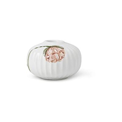 HAK Kähler Kähler, Hammershøi Poppy Candle Holder Ø7,5 Cm White W. Deco, Porta Candele, Multicolore, Unisex Adulto HAK Kähler Kähler, Hammershøi Poppy Candle Holder Ø7,5 Cm White W. Deco, Porta Candele, Multicolore, Unisex Adulto