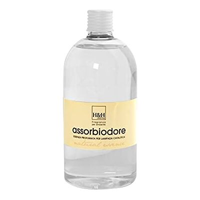 H&H Fragrance Olio per Lampada Catalitica Assorbiodore, 7x7x17 cm H&H Fragrance Olio per Lampada Catalitica Assorbiodore, 7x7x17 cm