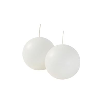 Cereria Di Giorgio 6 Candele Sfera Ø 6 cm Bianco Cloud Cereria Di Giorgio 6 Candele Sfera Ø 6 cm Bianco Cloud